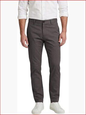 Men's Slim Fit Tapered Chino Pants